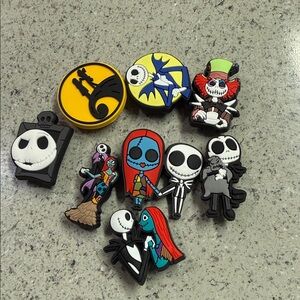 Nightmare Before Christmas Shoe Charms Set